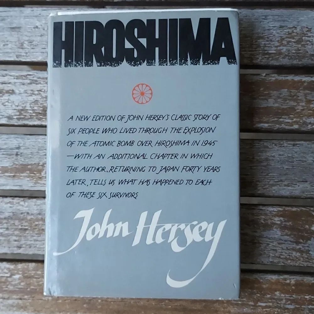 Hiroshima HB book Atomic Bomb survivors